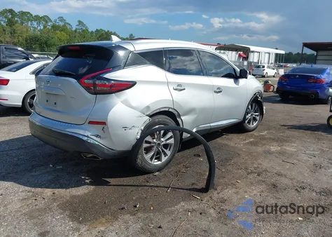 2019 Nissan Murano Sl from USA, damaged, VIN 5N1AZ2MJ6KN108567
